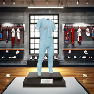 Ensembles d'uniformes de baseball pour adultes en gros, impression numérique personnalisée, respirant, séchage rapide, col en V, 100% polyester, options de tailles plus grandes - Product Image 1