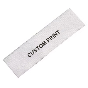 Custom Black Damask Neck <b>Labels</b> Personalised Woven End Fold <b>Label</b> Name Logo Clothes Collar <b>Sew</b> <b>on</b> <b>Label</b> for <b>Clothing</b> - Product Image 4