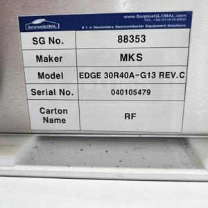 Manómetro de Capacitancia MKS EDGE 30R40A-G13 - Equipo y Piezas de Semiconductores de Confianza con Legado Global - Product Image 3