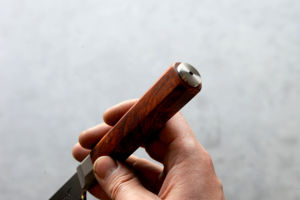 Cuchillo de Chef Profesional de Acero Damasco de Grado Industrial, Cuchillo de Camping con Borde Dentado, Forjado a Mano, Otras Empuñaduras, Servicios OEM, 3 Años de Garantía - Product Image 6