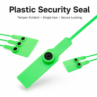 Sceau de sécurité en plastique anti-effraction réglable YSD-PS007 avec logo imprimé personnalisé et numéro de série