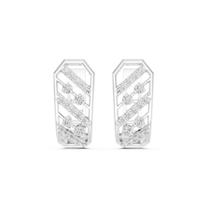 Pendientes de Oro Amarillo de 14K con Diamantes Cultivados en Laboratorio para Mujer, para Bodas, Nuevos Diamantes Cultivados - Product Image 5