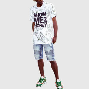 T-shirt vert uni en coton 100% pour homme, manches courtes, col rond, séchage rapide, vêtements de sport décontractés, coupe classique - Product Image 6