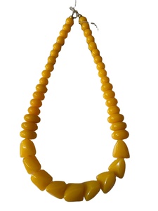 Collar hecho a mano más elegante para mujeres y niñas, cuerno y resina más vendidos, embalaje personalizado, joyería clásica de boda, perlas de imitación - Product Image 3