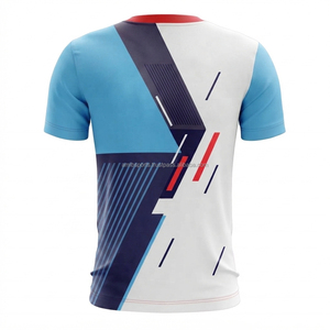 Summer High Quality Short Sleeve Sublimation <b>T</b>-<b>Shirt</b> Regular Fit <b>Polyester</b>/Cotton Canvas Breathable 220g Casual AMIB SPORTS Men - Product Image 5