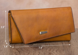 Proveedor de Dropshipping, Cartera de Cuero Personalizada con Etiqueta Privada, Envío Rápido, Cartera de Cuero Genuino Personalizada B2B, Fábrica de Alta Calidad - Product Image 3