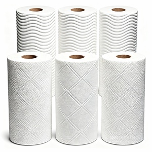 Rouleaux de papier absorbant de cuisine OEM avec options de gaufrage et d'emballage personnalisés pour les chaînes de vente au détail, les fournisseurs de restauration et les distributeurs - Product Image 3