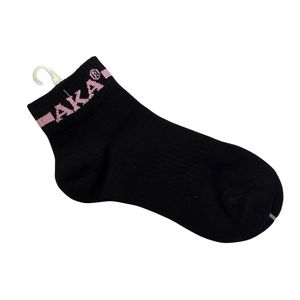 <b>Black</b> Pink Crew <b>Socks</b> Women Casual Sports <b>Socks</b> Comfortable Cotton Blend Footwear Daily Wear Fashion <b>Socks</b> Athletic Style - Product Image 1