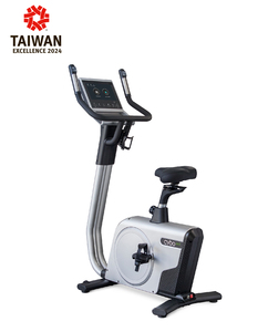 Vélo d'exercice droit intelligent de forme physique pour l'usage commercial de gymnase avec la compatibilité d'application de cadre en acier de résistance d'EMS de 24 niveaux - Product Image 1