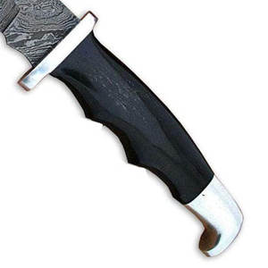 Couteau de chasse et de camping en acier Damas de qualité industrielle STEEL CRAFT INTERNATIONAL, fabriqué à la main, autres poignées, OEM, garantie 3 ans - Product Image 5