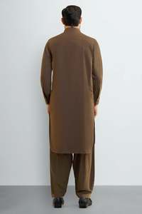 low MOQ <b>Men's</b> Solid Color Salwar Kameez 2026 High Quality Wholesale Price New Style <b>Kurta</b> Pajama Indian & Pakistan Clothing <b>Men</b> - Product Image 2