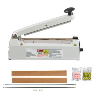 Sigillatrice a Impulsi Manuale da 8 Pollici con Modalità di Riscaldamento Regolabile, Sigillatrice per Sacchetti Termoretraibili in Alluminio per Tessuti - Product Image 1