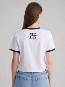 Camiseta de Verano Ligera y Ecológica de Corte Regular, con Logotipo Personalizado Impreso en Serigrafía y Apliques, Cuello Redondo, Gran Venta - Product Image 6
