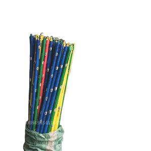 Balai en bois long pour le nettoyage domestique, design Panda, manche recouvert de PVC souple, portable, écologique, pour toilettes et sols - Product Image 1