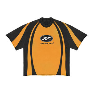 Ensemble T-shirt et pantalon vintage délavé à l'acide 2026 |   Tenue d'été streetwear pour hommes |   Fabricant de vêtements sur mesure OEM - Product Image 2