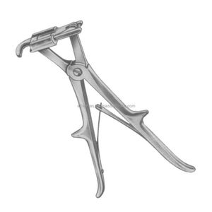 กรรไกรตัดกระดูกซี่โครงสำหรับหัวใจและหลอดเลือด คุณภาพพรีเมียม A-1 VERITAS Sauerbruch ผลิตจากเหล็กกล้าไร้สนิม สำหรับการผ่าตัด |   ที่ใส่เข็ม - Product Image 4