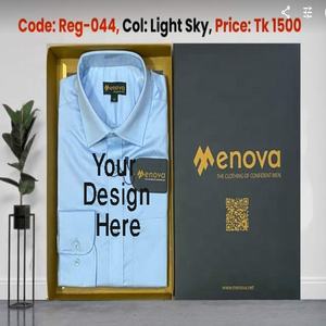 Camisas de moda para hombre con estilo del fabricante BD Export, manga larga de algodón multicolor, hechas a medida para la temporada de otoño, precio bajo - Product Image 1