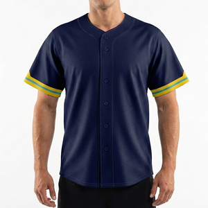 Nueva Camiseta de Béisbol de Secado Rápido, Transpirable, Talla Grande, Ropa Deportiva de la Mejor Calidad, 100% Poliéster, Servicio OEM - Product Image 2