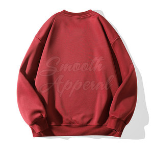 เสื้อสเวตเชิ้ตผ้าฝ้ายถักสำหรับผู้ชาย สวมใส่สบายในฤดูหนาว คอกลม แขนยาว เหมาะสำหรับการฝึกกีฬาและการเดินทาง - Product Image 2
