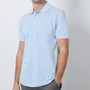 Camisetas polo uniformes al por mayor para hombre, de algodón, tela transpirable, para hostelería, comercio minorista y personal de oficina. - Product Image 1