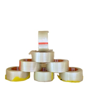 La cinta de aislamiento eléctrico de PVC es una cinta adhesiva de alta resistencia para tareas de empaquetado de embalaje de alta resistencia con certificación ROHS y ASTM - Product Image 1