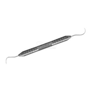 Implants dentaires : Periotome double extrémité postérieur # 6 instruments chirurgicaux dentaires manuels à poignée moletée en acier satiné CE - Product Image 2