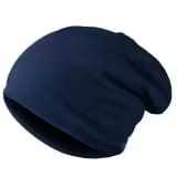 Unisex Solid Jacquard <b>Beanie</b> Hat 100% Cotton Breathable <b>Waterproof</b> Computer Knitted Casual Winter Adult Size 56-58CM - Product Image 4