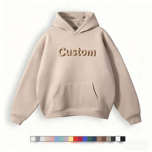 Sudadera con Capucha Personalizada con Pedrería, Unisex, Oversize, de Forro Polar, Informal, para Otoño - Product Image 2