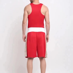 Traje de Boxeo con Logotipo Personalizado, Conjunto de 2 Piezas, Poliéster Ligero, Diseño OEM, Ropa de Entrenamiento de Artes Marciales - Product Image 3
