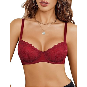 Soutien-gorge de sport respirant à maintien élevé pour femme, bretelles réglables, coussinets amovibles, en Spandex/Polyester, haute qualité - Product Image 1