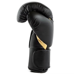Guantes de Boxeo de Cuero Genuino Premium con Logotipo Personalizado |   Blanco Azul |   Fabricante de Guantes de Entrenamiento de Artes Marciales Mixtas (MMA) y Muay Thai al por Mayor OEM - Product Image 4