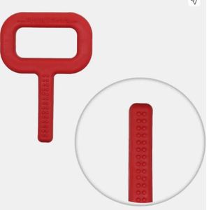 Juguete Oral de Silicona, Tubo Masticable Sensorial, Herramienta de Terapia del Habla con Asa para Niños Autistas - Product Image 3