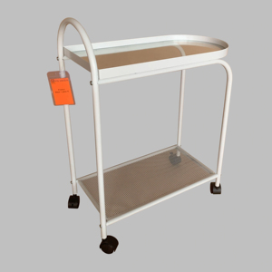 Vietnam factory Movable Durable Steel Modern Living Room Coffee Table with <b>Storage</b> <b>Cart</b> Light Luxury Home Furniture - Product Image 1