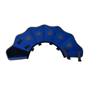 Ligero ajustable Anti-mordedura recuperación perro gato <span class=keywords><strong>Collar</strong></span> Extra suave plástico poliéster mascota cono encaje para el cuidado postoperatorio - Product Image 3