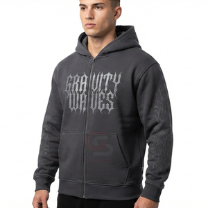 Sweat-shirt en coton tricoté de haute qualité, respirant, à épaules tombantes, à motif de points, streetwear pour homme, taille oversize - Product Image 5