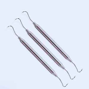 Kit de Periotomes Dentaires en Acier Inoxydable Légers à Lames Fines, Détartreurs Atraumatiques pour Extraction Dentaire, Chirurgie Parodontale Manuelle - Product Image 3