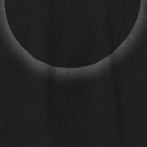 T-shirt en lin/coton tricoté noir à col rond pour homme, coupe ample, couleur unie, décontracté, manches longues, respirant, écologique, teinture unie - Product Image 1
