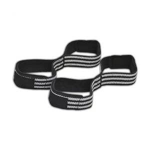 Sangles de musculation en coton personnalisables avec logo et design – Réglables, antidérapantes et légères pour l'entraînement en salle et la force athlétique - Product Image 5