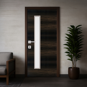 Puerta de Diseño de PVC Premium, Impermeable, Resistente a las Termitas y al Fuego, Moderna, para Interiores de Hogar y Oficina - Product Image 1