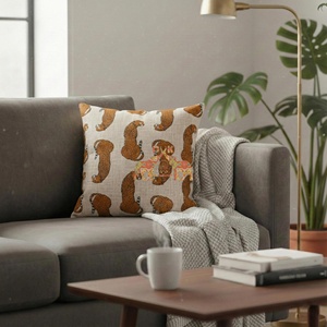 Última Colección de Fundas de Cojín de Algodón con Estampado de Tigre para Decoración de Sofá - Product Image 2