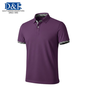 T-shirt décontracté pour homme, modèle malaisien OEM, en coton, à manches courtes, coupe classique, col rond, teint en pièce, anti-boulochage, idéal pour l'été – Meilleure vente - Product Image 4