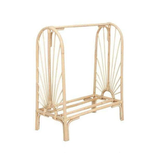 Handcrafted Rattan Clothing <b>Rack</b> Kids Adults Sunrise Design Tropical Customized Size Color Bedroom School Living Room - Product Image 1
