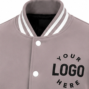 Good Quality Design Street Wear Canvas Long <b>Summer</b> Varsity <b>Jacket</b> <b>Men</b> OEM Service Low MOQ Custom Made Waterproof Breathable - Product Image 6