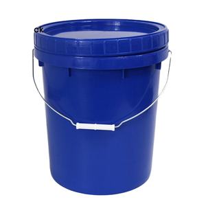 Seau de désinfection de couleur blanche PP 20 L avec couvercle à visser - Product Image 2