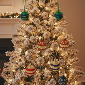 Ornement de Noël en forme de boule en jonc de mer rustique fait main, en fibre naturelle, pour décorations de fêtes, fournisseur Vietnamien Kingcraftviet - Product Image 4