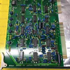 Nikon PEM PSD บอร์ด PCB 14036-2A KBA00101อุปกรณ์เซมิคอนดักเตอร์มรดกระดับโลกที่152223เชื่อถือและชิ้นส่วน - Product Image 2