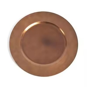 Assiette de service vintage en cuivre pour restaurants, hôtels et tables à domicile - Product Image 4