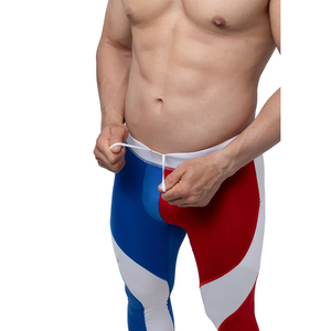 Men's Active Sports Compression Leggings Lightweight Breathable Stretch Fitness Running Workout Training <b>Tights</b> - Product Image 5