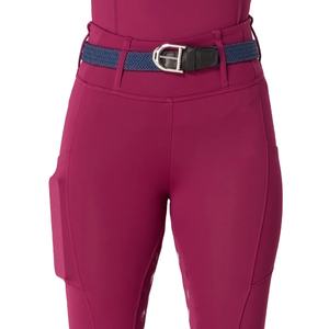Trendy <b>Equestrian</b> Tights Full Grip Custom Clothing Wholesale Bulk Supplier Stretchy Horse Riding <b>Leggings</b> Pants with Belt Loops - Product Image 1