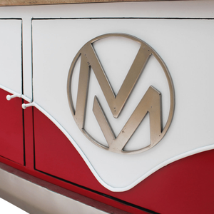 Meuble TV Vandana Cresta Lyra avec plateau en bois de manguier Combi - Product Image 2